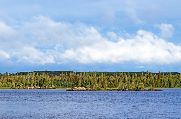 Bonar Lake Islands I by Deb Oppermann